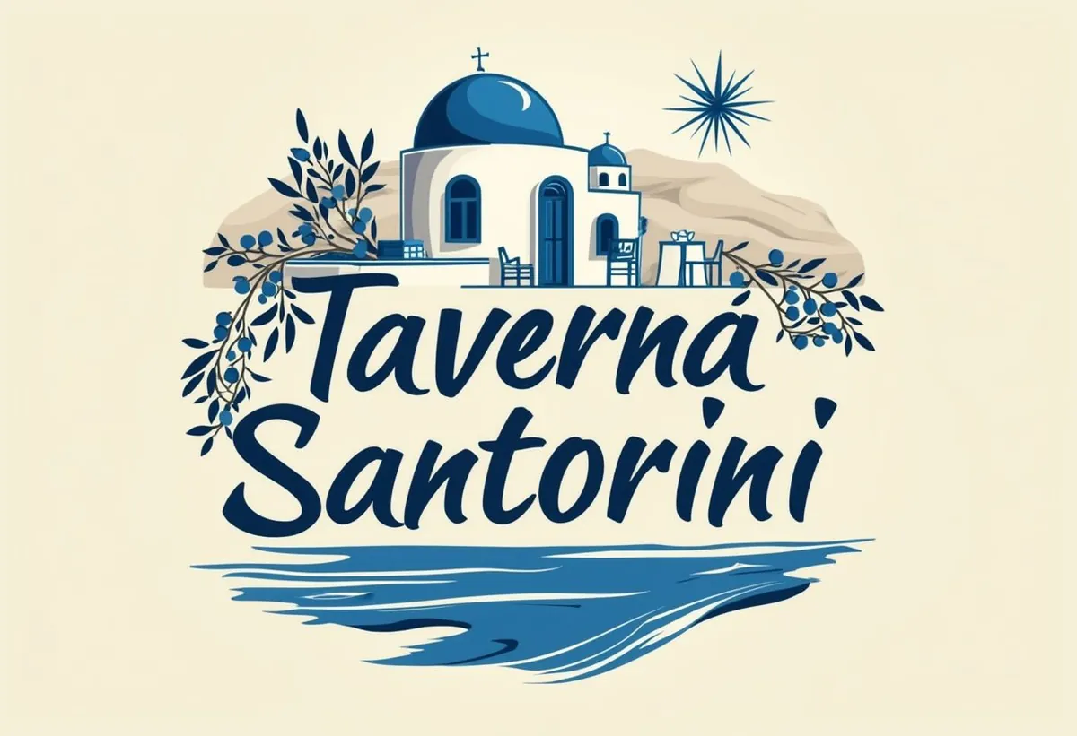 Taverna Santorini logo
