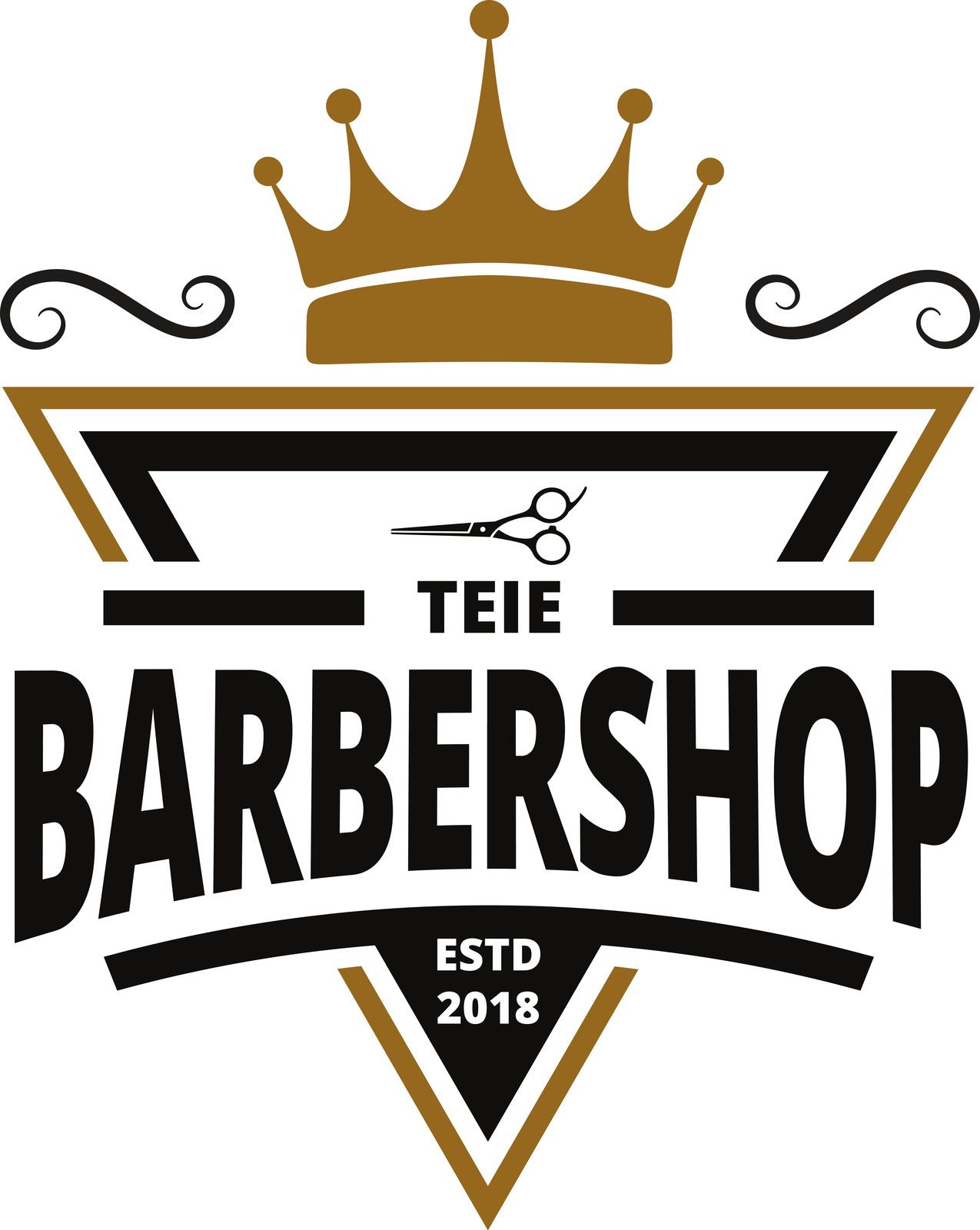 Teie Barber Shop As logo