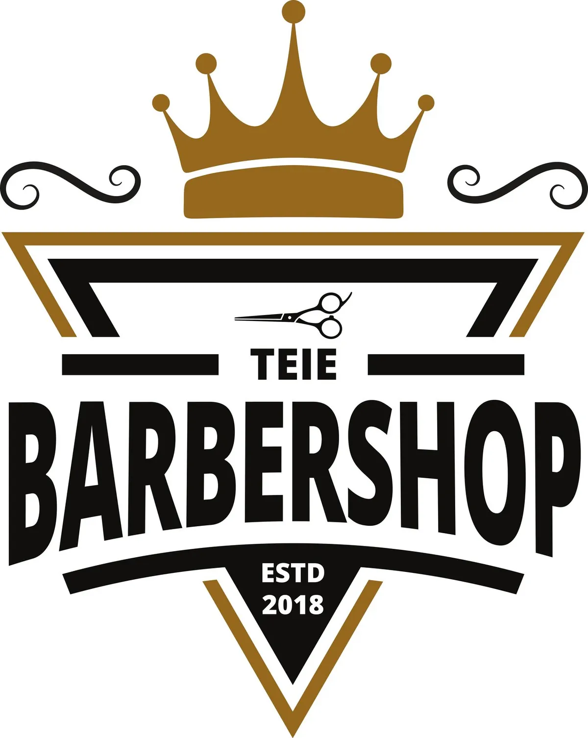 Teie Barber Shop As logo