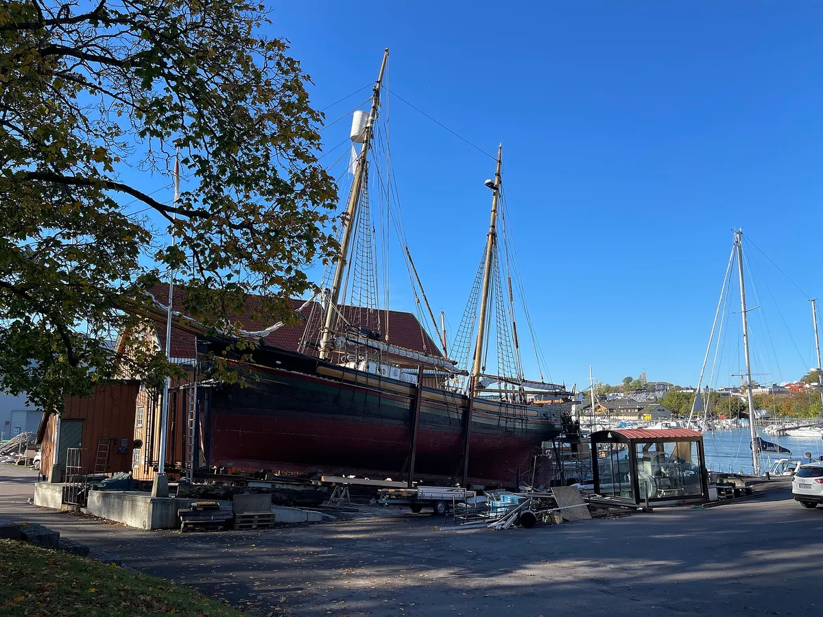 Brygge og båthavn i Tønsberg-området