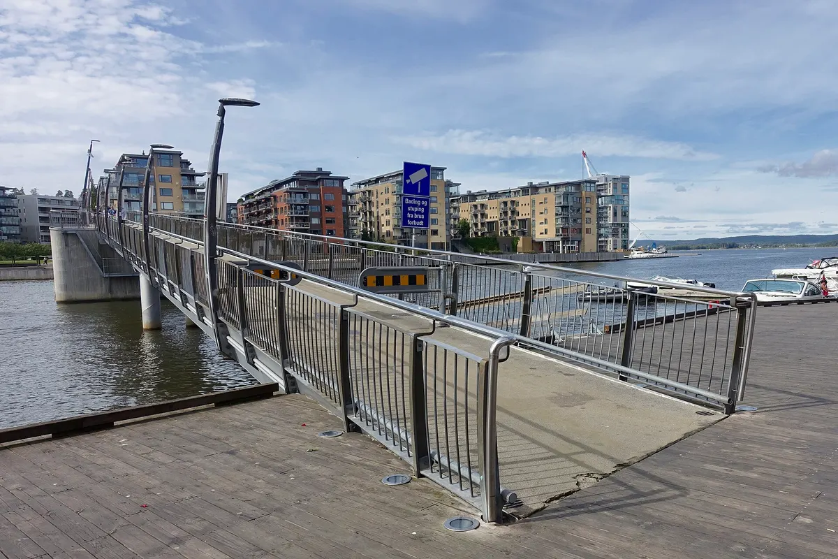 Brygge og båthavn i Tønsberg-området