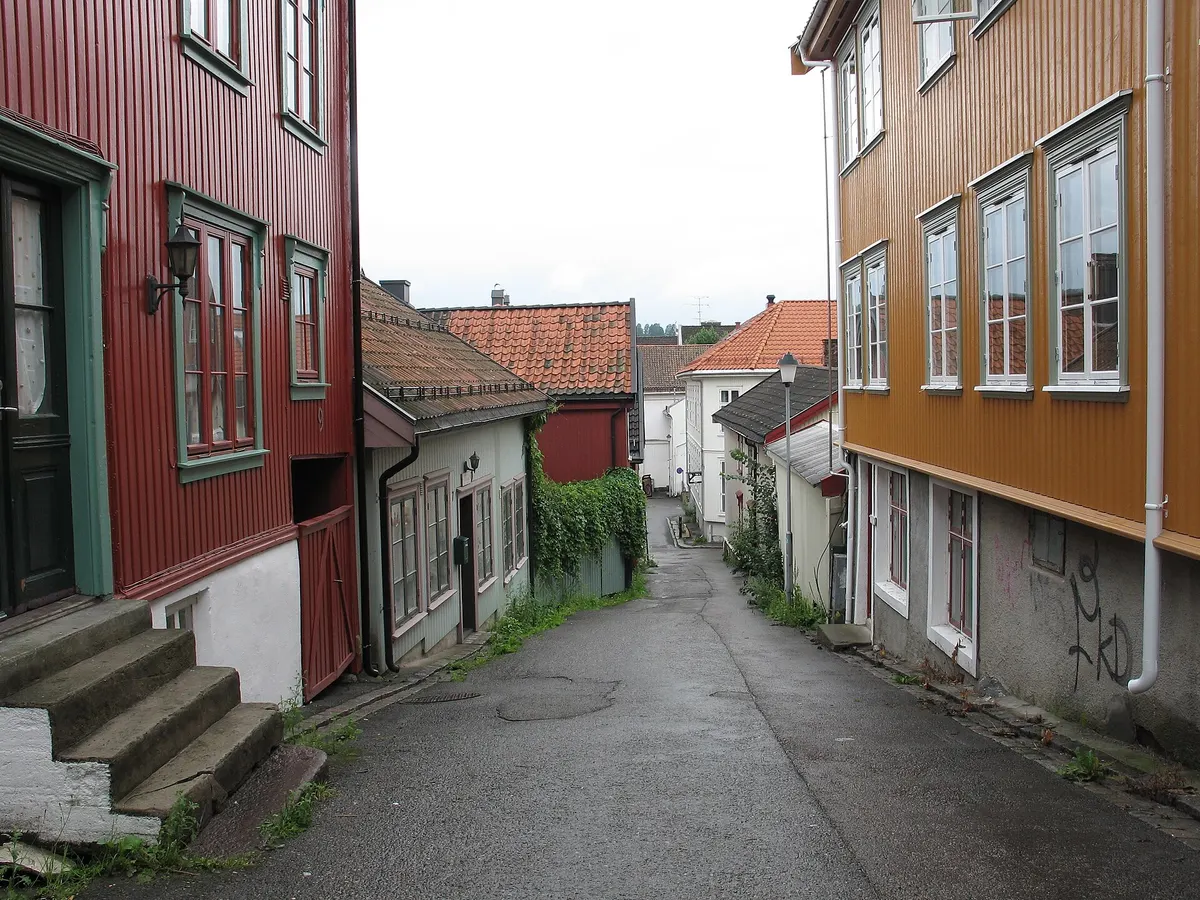 Gate i Tønsberg sentrum