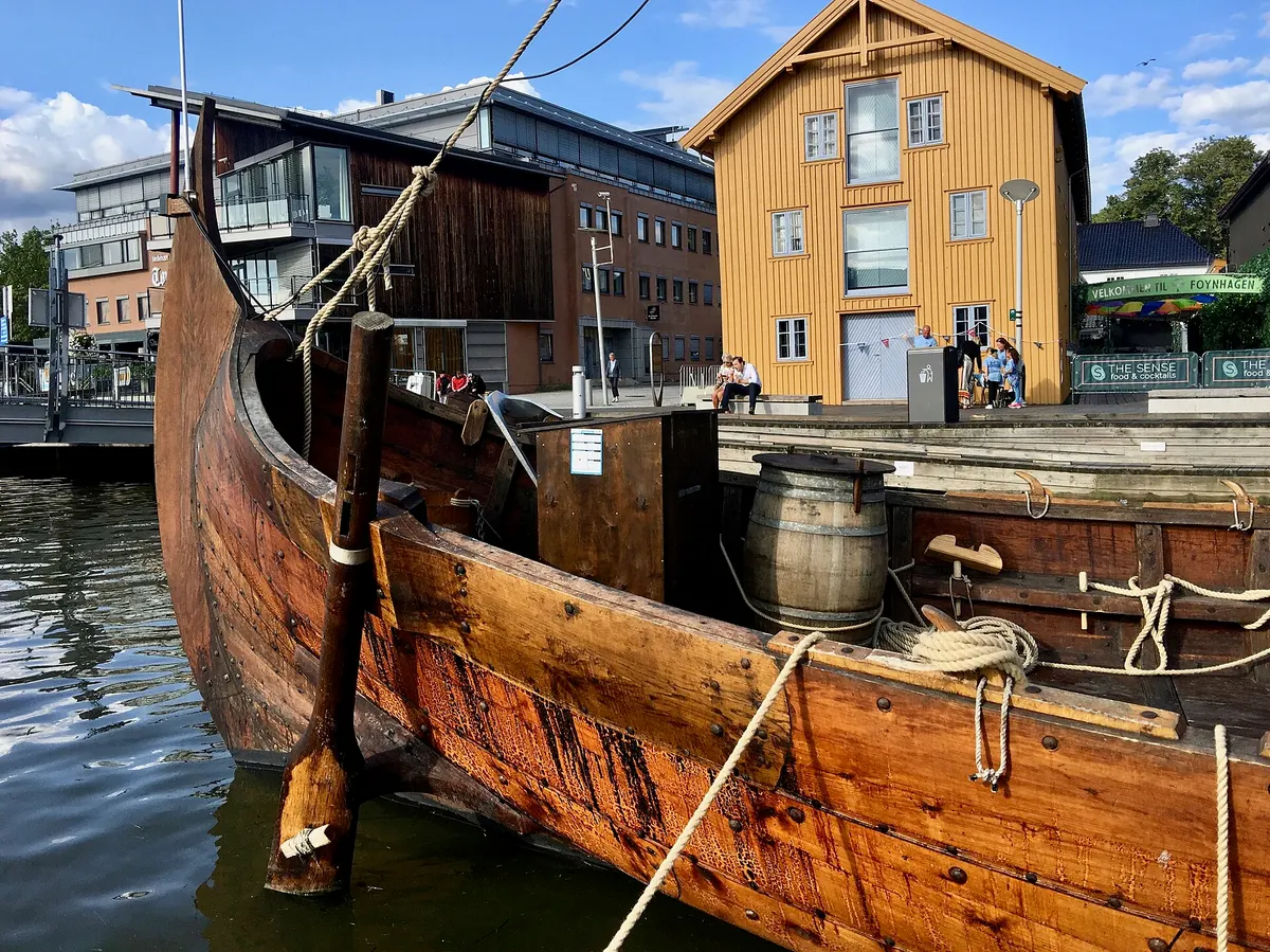 Brygge og båthavn i Tønsberg-området