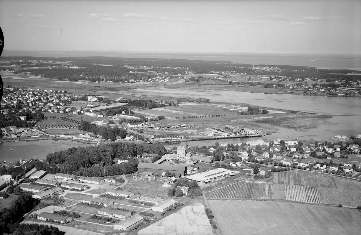 Brygge og båthavn i Tønsberg-området