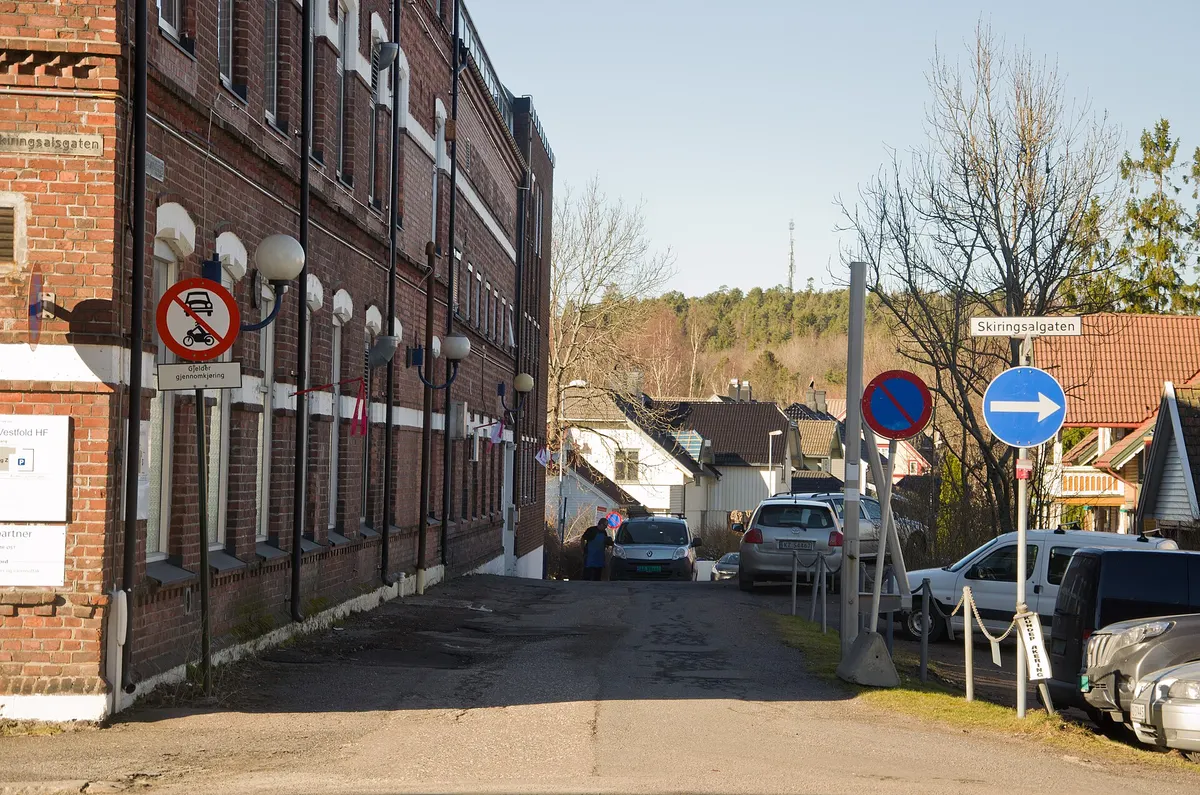 Gate i Tønsberg sentrum