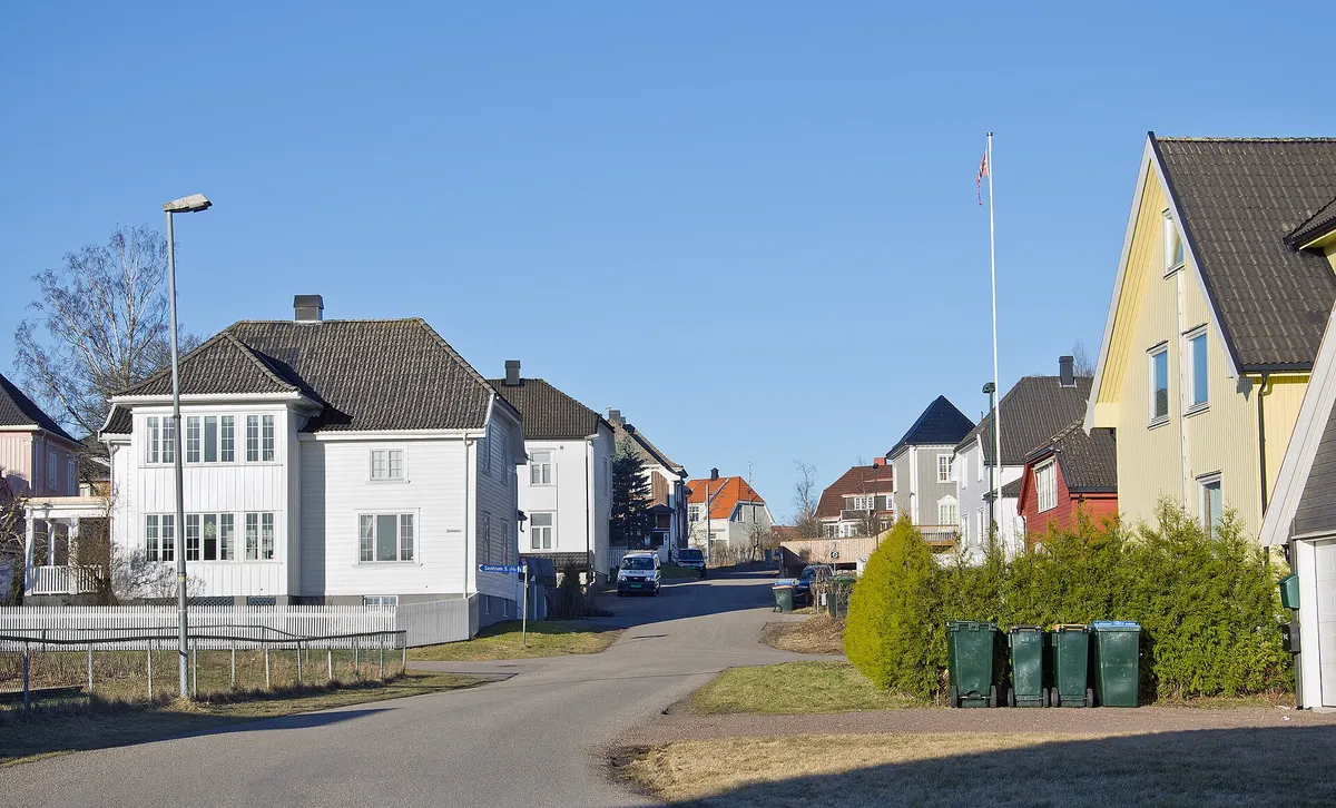 Gate i Tønsberg sentrum