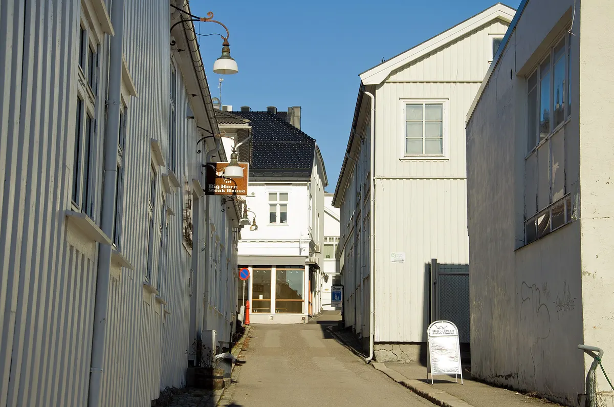 Gate i Tønsberg sentrum