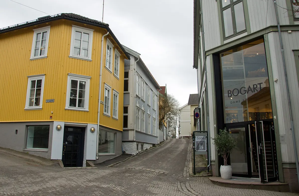 Gate i Tønsberg sentrum
