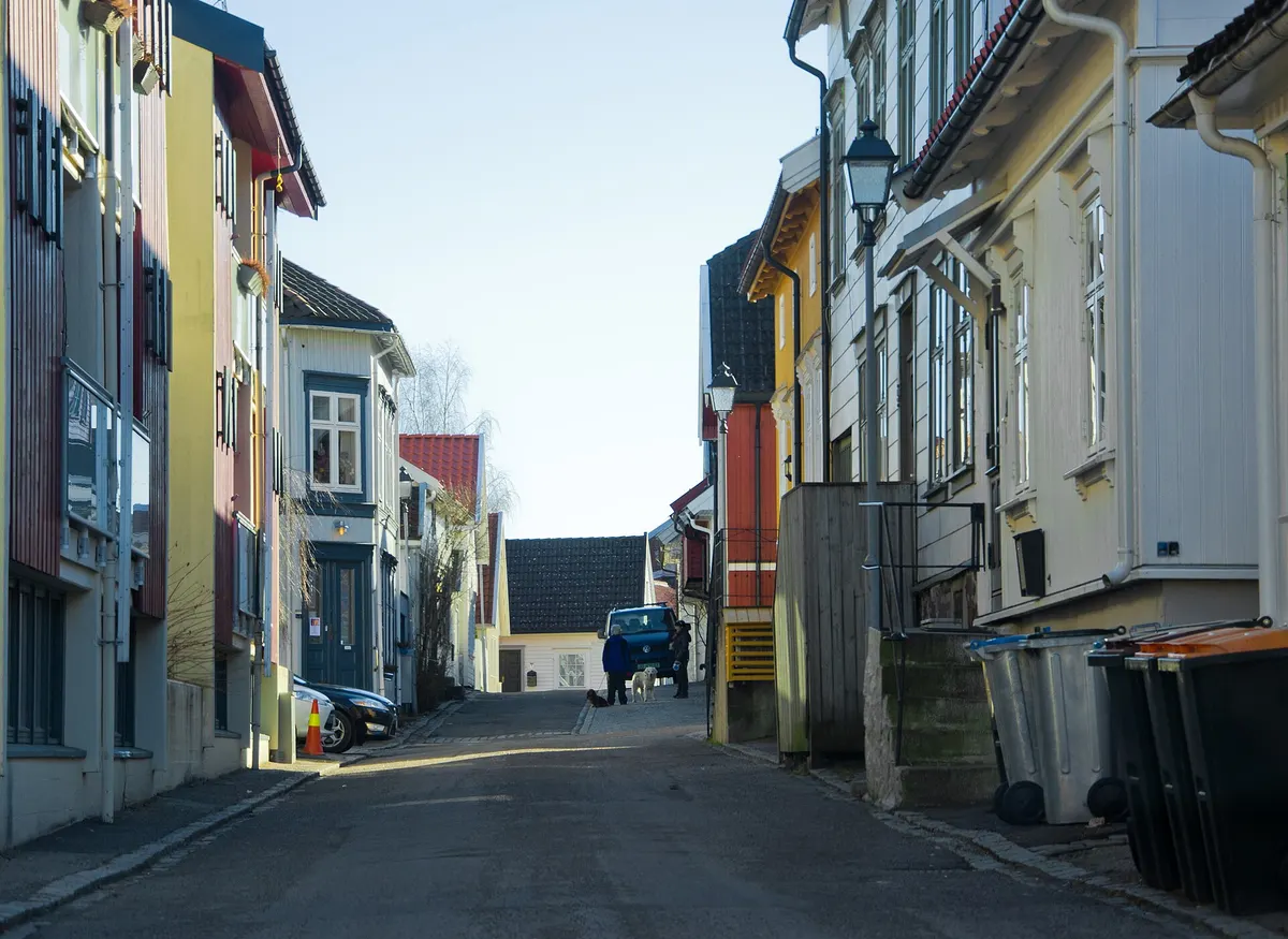 Gate i Tønsberg sentrum