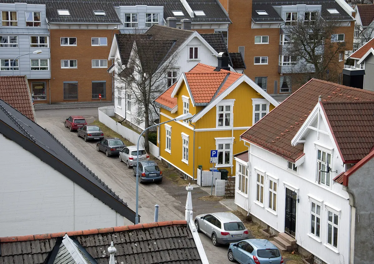 Gate i Tønsberg sentrum