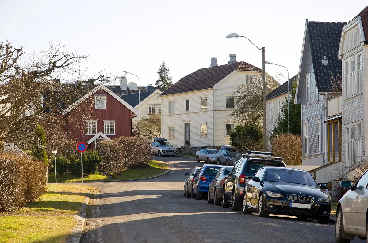 Gate i Tønsberg sentrum