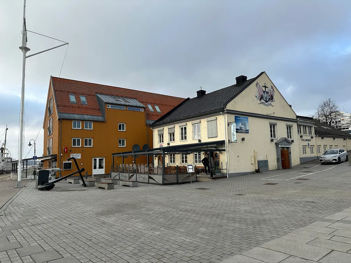 Brygge og båthavn i Tønsberg-området