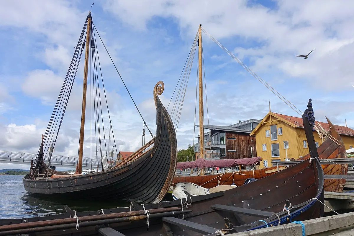 Brygge og båthavn i Tønsberg-området