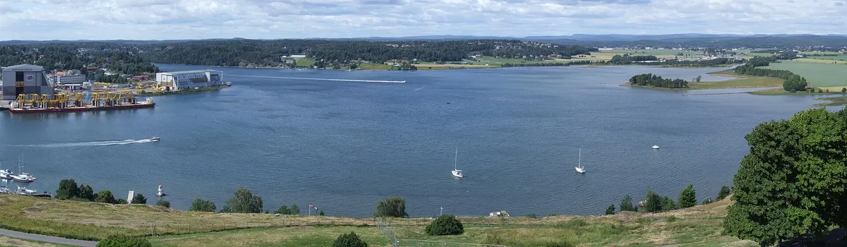 Historisk bygning i Tønsberg-området