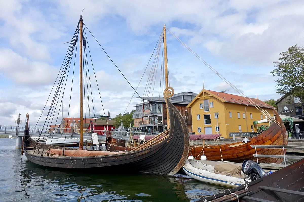 Brygge og båthavn i Tønsberg-området